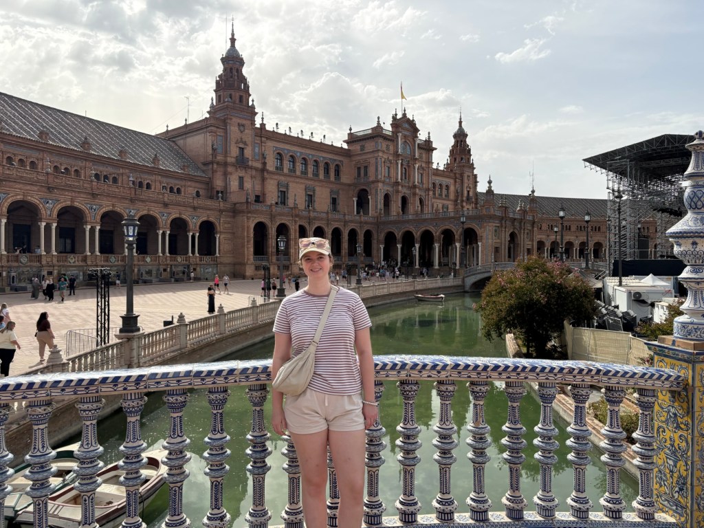 Travel photograph from Plaza de España, Seville — 18 July 2026