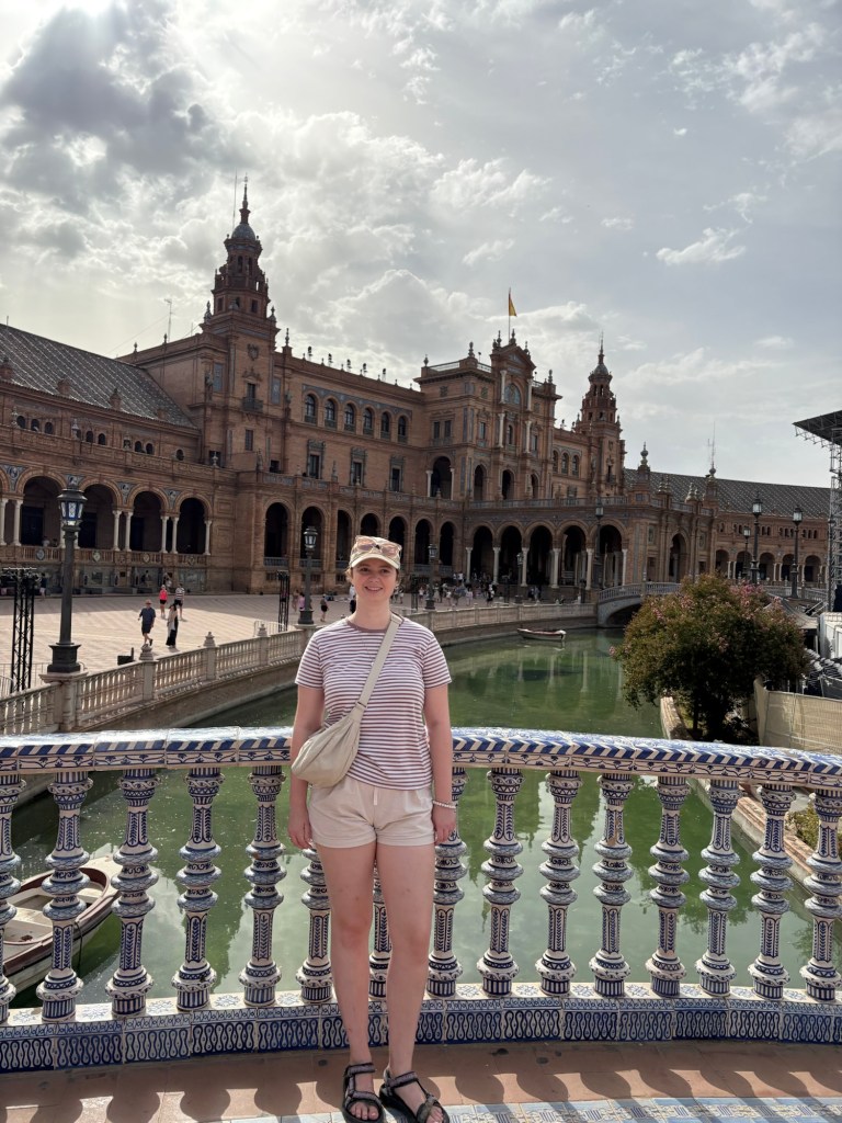 Travel photograph from Plaza de España, Seville — 18 July 2026