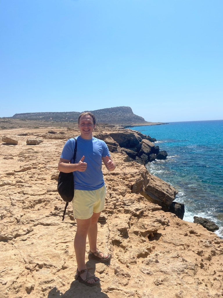Travel photograph from Cape Greco, Cyprus on 5 August 2023